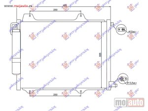 NOVI: delovi  HLADNJAK KLIME (420x325x16) 2003- Suzuki ignis 00-08 -dostupno