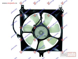 NOVI: delovi  VENTILATOR HLADNJAKA KOMPLET (BENZIN) (+ AC) (3 SRAFA) Suzuki ignis 00-08 -dostupno