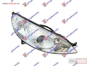 NOVI: delovi  FAR ELEKTRICNI (TYC) Desno Peugeot 407 04-10 -dostupno