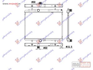 NOVI: delovi  HLADNJAK MOTORA BENZIN/DIZEL (38x55x2.6) Peugeot 407 04-10 -dostupno