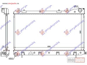 NOVI: delovi  HLADNJAK MOTORA 2.0/2.5 ????IN (MAN) (360x676x16) Subaru forester 02-08 -dostupno