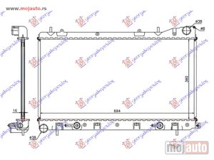 NOVI: delovi  HLADNJAK MOTORA 2.0 S TURBO (AUTO) (360x694x16) Subaru forester 02-08 -dostupno