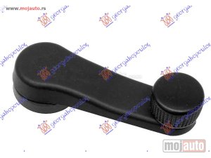 NOVI: delovi  RUCICA ZA PODIZANJE PROZORA CRNA Vw polo 99-01 -dostupno