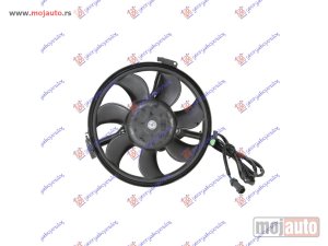 NOVI: delovi  VENTILATOR HLADNJAKA (MOTOR+ELISA+NOSAC) (280mm) (OKRUGLI KONEKTOR) Vw passat 00-05 -dostupno