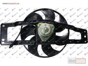 NOVI: delovi  VENTILATOR HLADNJAKA KOMPLET (1.2 BENZIN) (-AC) Renault twingo 00-07 -dostupno