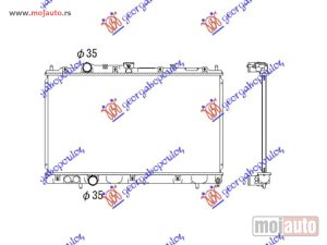 NOVI: delovi  HLADNJAK MOTORA 1.3/1.5/1.6/1.4CC (37.5x66) Mitsubishi colt (cj1) 96-99 -dostupno