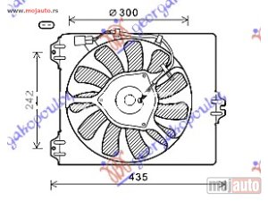 Glavna slika - VENTILATOR (1.9 JTD-DDiS) Fiat sedici 07- -dostupno - MojAuto
