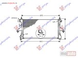 NOVI: delovi  HLADNJAK MOTORA 2.2/2.3/3.0 JTD DIZEL (MAN) (+/-AC) (780x380x34) (MEHANICKI SPOJ) Peugeot boxer 06-14 -dostupno