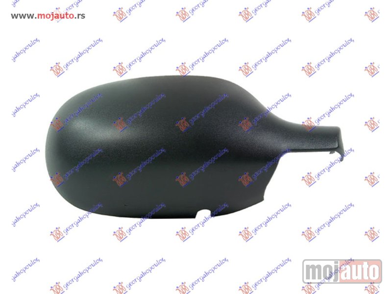 Glavna slika -  POKLOPAC RETROVIZORA CRNI Desno Renault megane coupe-cabrio 99-02 -dostupno - MojAuto