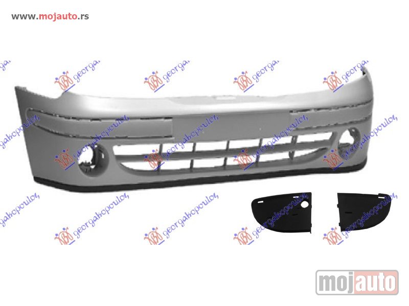 Glavna slika -  PREDNJI BRANIK PM (BEZ LAJSNE) Renault megane l/b 99-02 -nedostupno - MojAuto