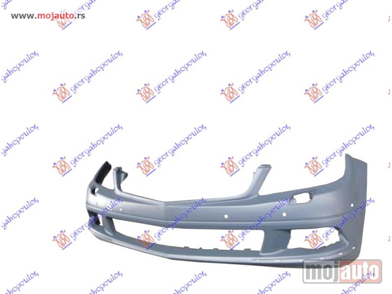Glavna slika -  PREDNJI BRANIK PM (PRSKALICE) (PDS SENZORI) (ELEGANCE/AVANTGARDE) Mercedes c class (w204) 07-11 -nedostupno - MojAuto