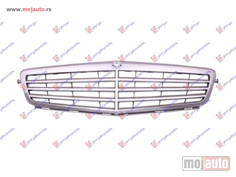 Glavna slika -  PVC MASKA HROM/SREBRNA (CLASSIC/ELEGANCE) Mercedes c class (w204) 07-11 -dostupno - MojAuto