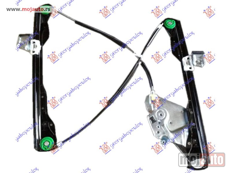 Glavna slika -  PODIZAC PROZORA ELEKTRICNI (BEZ MOTORA) 3 VRATA (2 KABLA) Desno Ford focus 98-04 -dostupno - MojAuto
