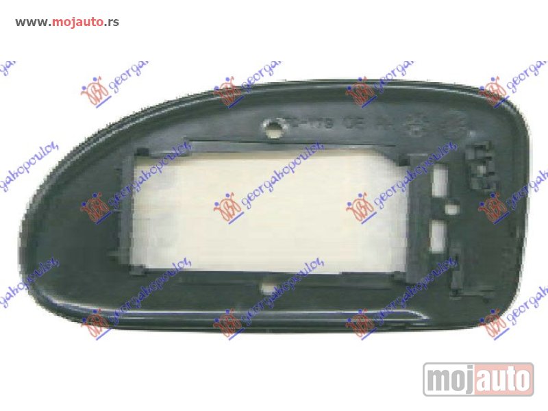 Glavna slika -  STAKLO RETROVIZORA (CETVRTASTO KACENJE) (KONVEKSNO) Desno Ford focus 98-04 -dostupno - MojAuto