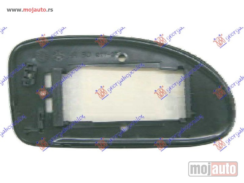 Glavna slika -  STAKLO RETROVIZORA (CETVRTASTO KACENJE) (KONVEKSNO) Levo Ford focus 98-04 -dostupno - MojAuto