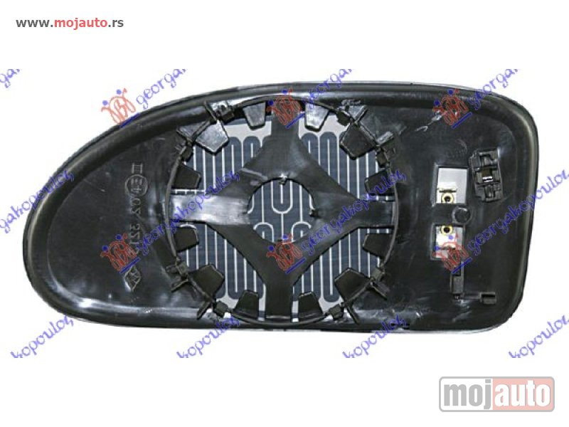 Glavna slika -  STAKLO RETROVIZORA (OKRUGLO KACENJE) (KONVEKSNO) Desno Ford focus 98-04 -dostupno - MojAuto