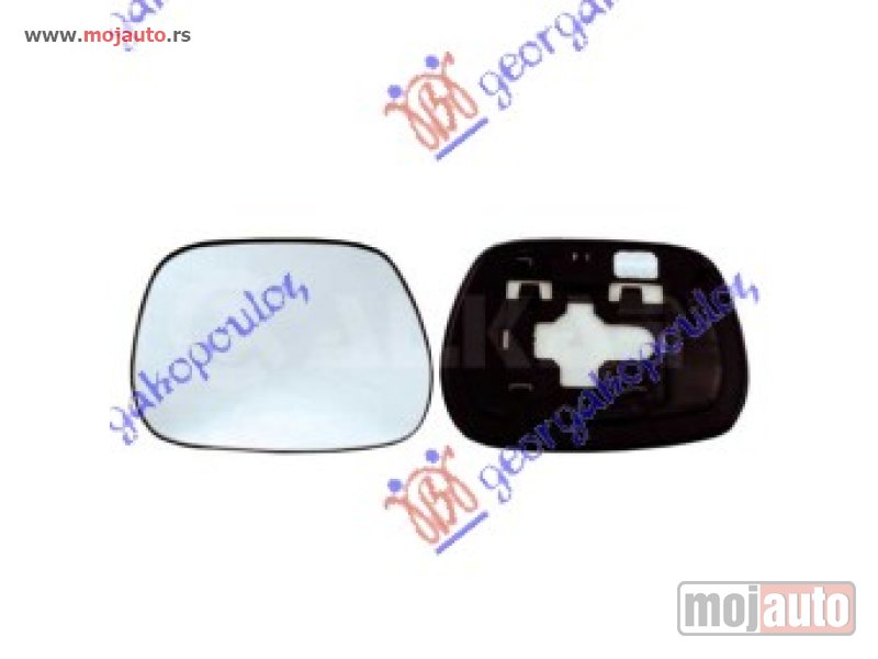 Glavna slika -  STAKLO RETROVIZORA Desno Toyota rav 4 (xa20) 00-05 -dostupno - MojAuto