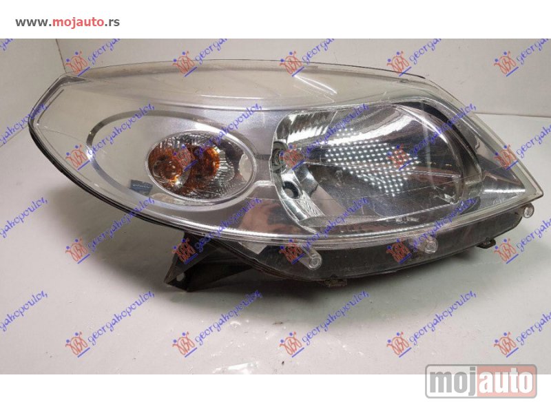 Glavna slika -  FAR ELEKTRICNI HROM (TURSKA) Desno Dacia sandero 08-12 -dostupno - MojAuto