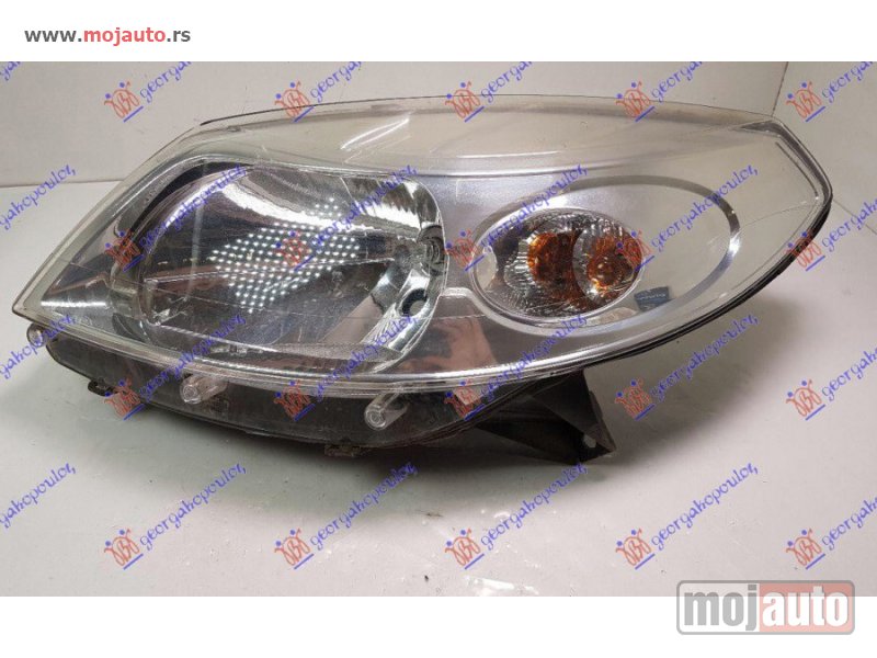 Glavna slika -  FAR ELEKTRICNI HROM (TURSKA) Levo Dacia sandero 08-12 -dostupno - MojAuto