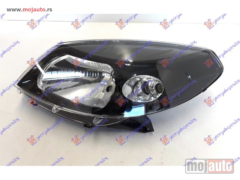 Glavna slika -  FAR ELEKTRICNI CRNI (TURSKA) Levo Dacia sandero 08-12 -dostupno - MojAuto
