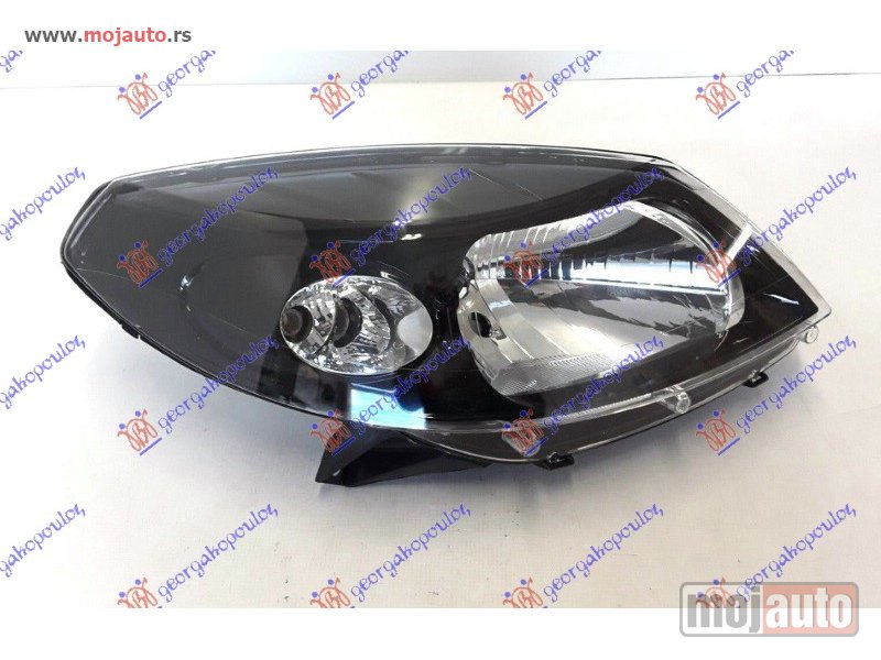 Glavna slika -  FAR ELEKTRICNI CRNI (TYC) Desno Dacia sandero 08-12 -dostupno - MojAuto