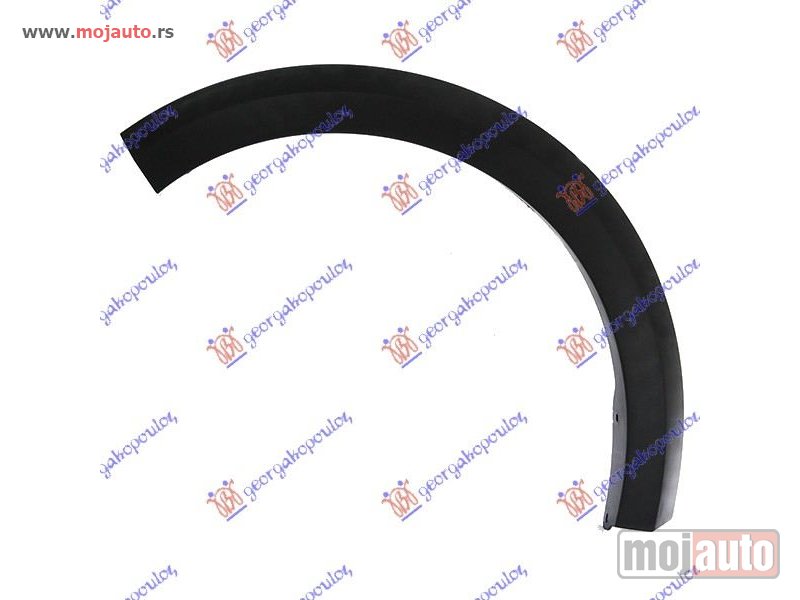 Glavna slika -  RUB PLASTICNI PREDNJEG BLATOBRANA (STEPWAY) Levo Dacia sandero 08-12 -dostupno - MojAuto