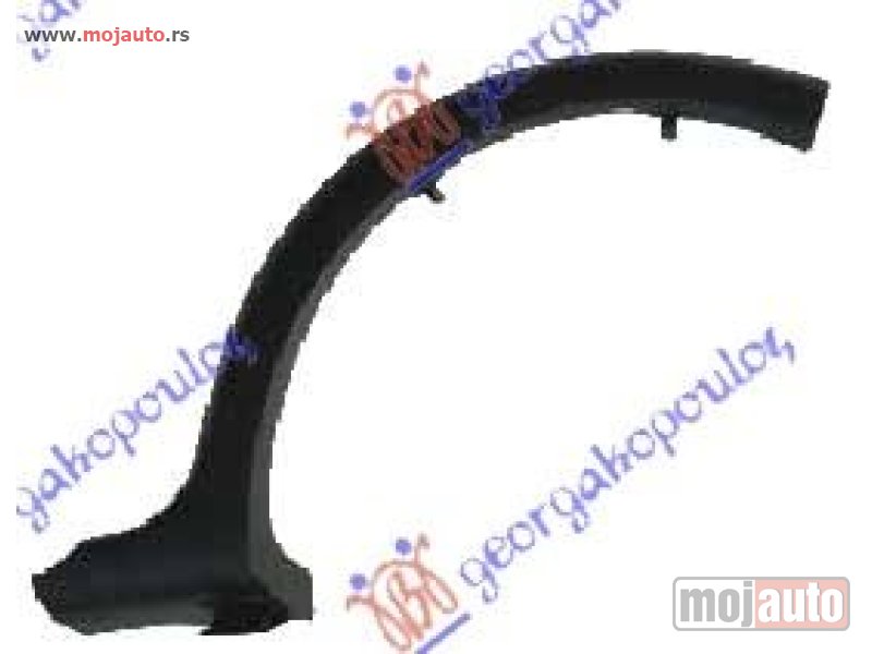 Glavna slika -  RUB PLASTICNI ZADNJEG BLATOBRANA (STEPWAY) Levo Dacia sandero 08-12 -dostupno - MojAuto