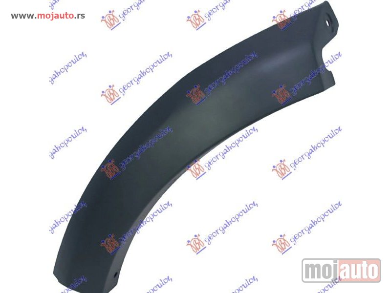 Glavna slika -  RUB PLASTICNI ZADNJEG BRANIKA (STEPWAY) Levo Dacia sandero 08-12 -dostupno - MojAuto