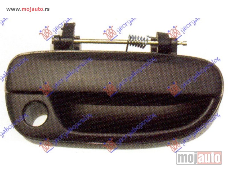 Glavna slika -  KVAKA PREDNJIH VRATA SPOLJASNJA Desno Hyundai accent l/b 99-02 -dostupno - MojAuto