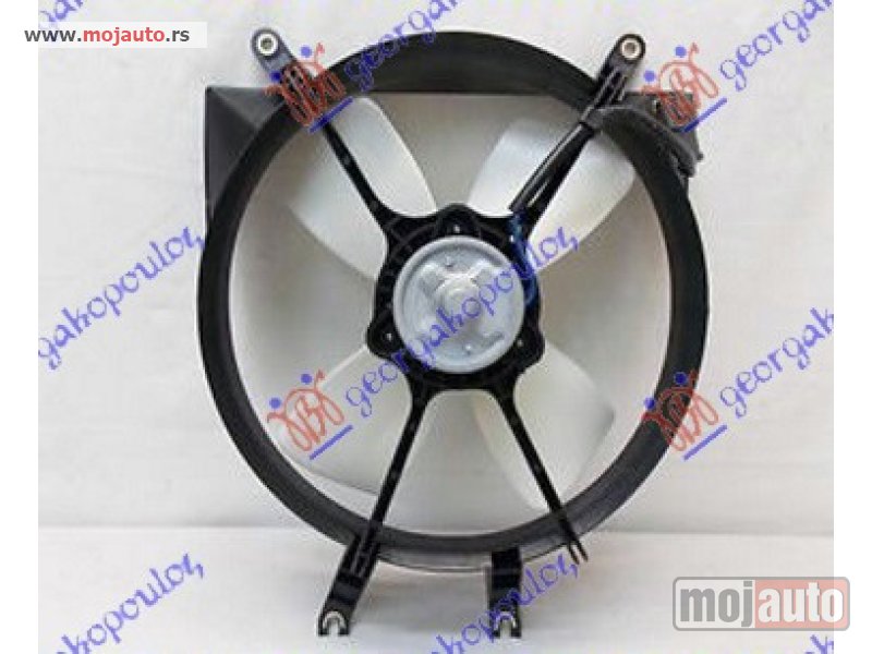 Glavna slika -  VENTILATOR HLADNJAKA KOMPLET Honda civic h/b 99-00 -dostupno - MojAuto