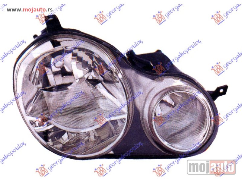 Glavna slika -  FAR ELEKTRICNI (VALEO TIP) (DEPO) Desno Vw polo 02-05 -dostupno - MojAuto