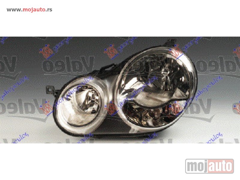 Glavna slika -  FAR SA MOTOROM (VALEO) Levo Vw polo 02-05 -dostupno - MojAuto