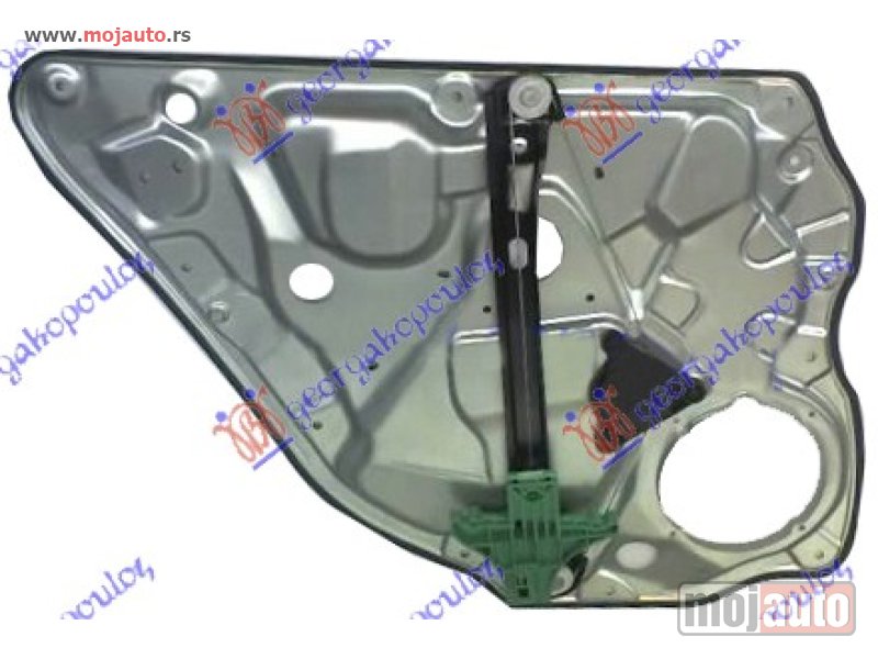 Glavna slika -  PODIZAC ZADNJEG PROZORA ELEKTRICNI (BEZ MOTORA) Levo Vw polo 02-05 -dostupno - MojAuto