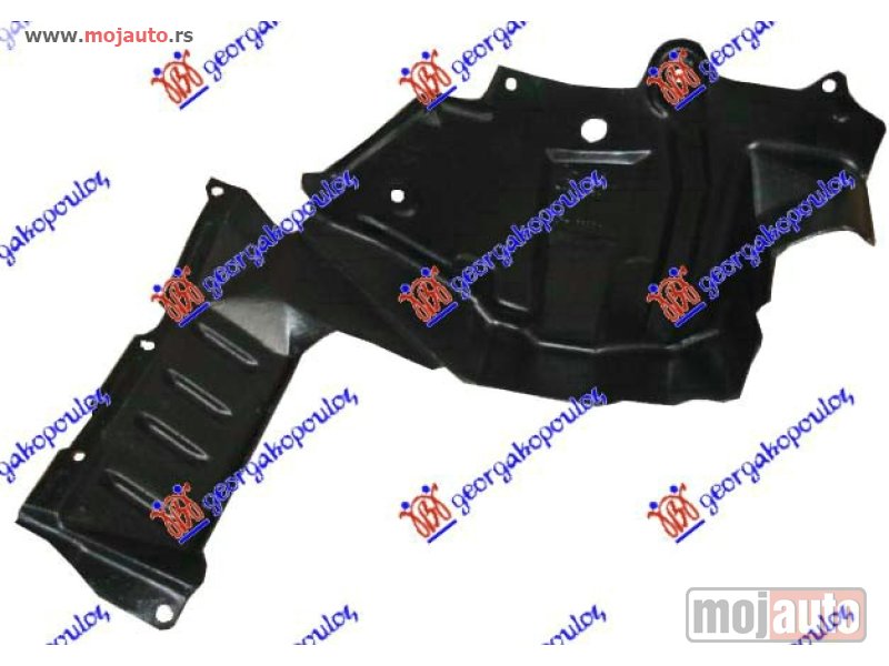 Glavna slika -  ZASTITA MOTORA PREDNJA PLASTICNA Desno Nissan almera (n16) l/b 00-06 -dostupno - MojAuto