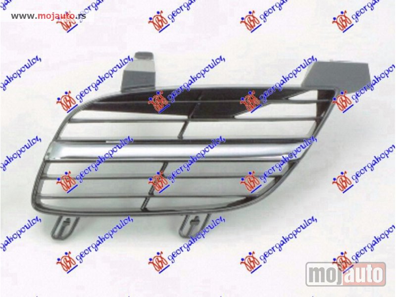 Glavna slika -  PVC MASKA HROM/CRNA -2002 Levo Nissan almera (n16) l/b 00-06 -dostupno - MojAuto