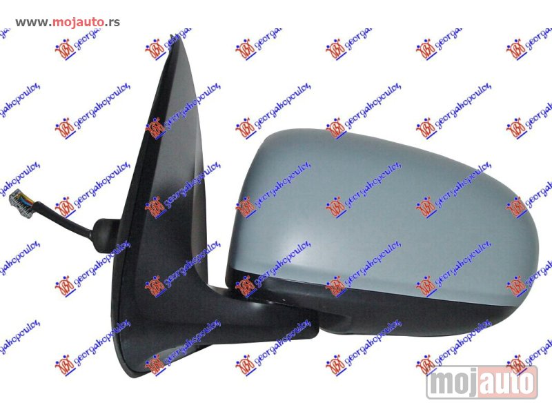 Glavna slika -  RETROVIZOR ELEKTRICNI SA GREJACEM PM (A KVALITET) (ASFERICNO STAKLO) Levo Nissan almera (n16) sdn 00-06 -dostupno - MojAuto