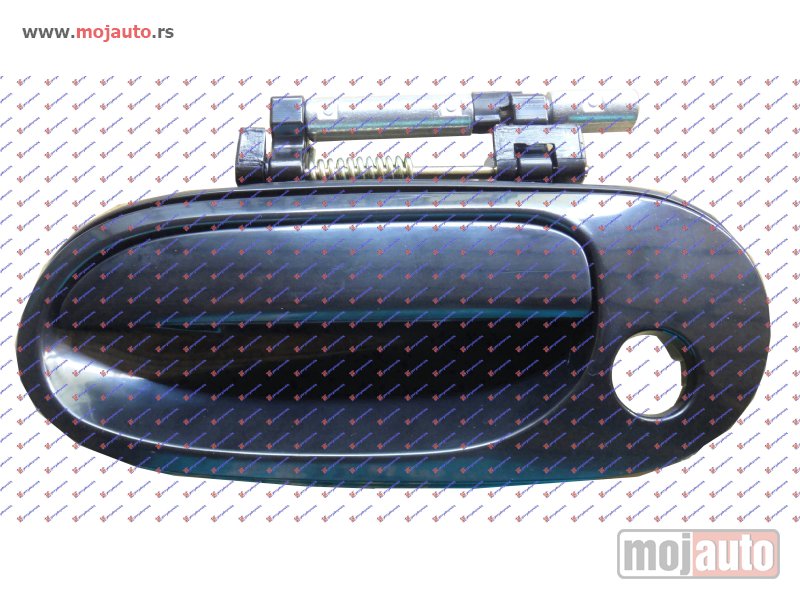Glavna slika -  KVAKA PREDNJIH VRATA SPOLJASNJA (SA RUPOM ZA KLJUC) Levo Nissan almera (n16) sdn 00-06 -dostupno - MojAuto