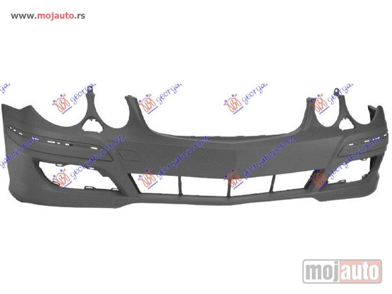 Glavna slika -  PREDNJI BRANIK 06- (PRSKALICE) (ELEGANCE/AVANTGARDE) Mercedes e class (w211) 02-09 -dostupno - MojAuto