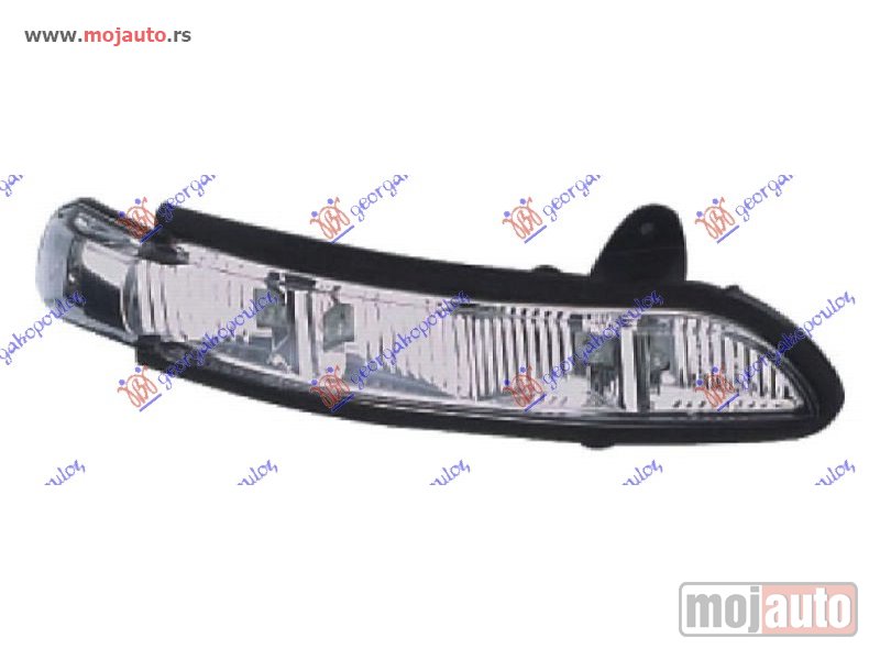 Glavna slika -  MIGAVAC U RETROVIZORU (LED) 2006- Desno Mercedes e class (w211) 02-09 -dostupno - MojAuto
