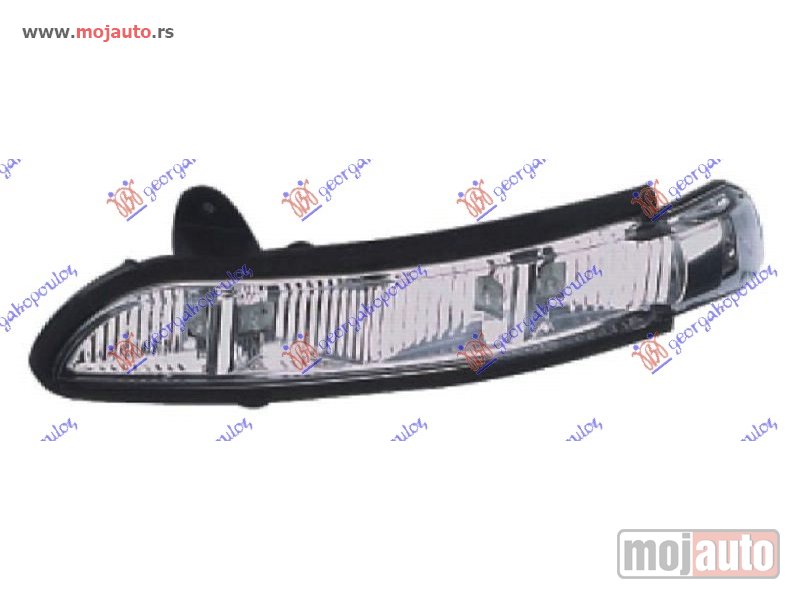 Glavna slika -  MIGAVAC U RETROVIZORU (LED) 2006- Levo Mercedes e class (w211) 02-09 -dostupno - MojAuto