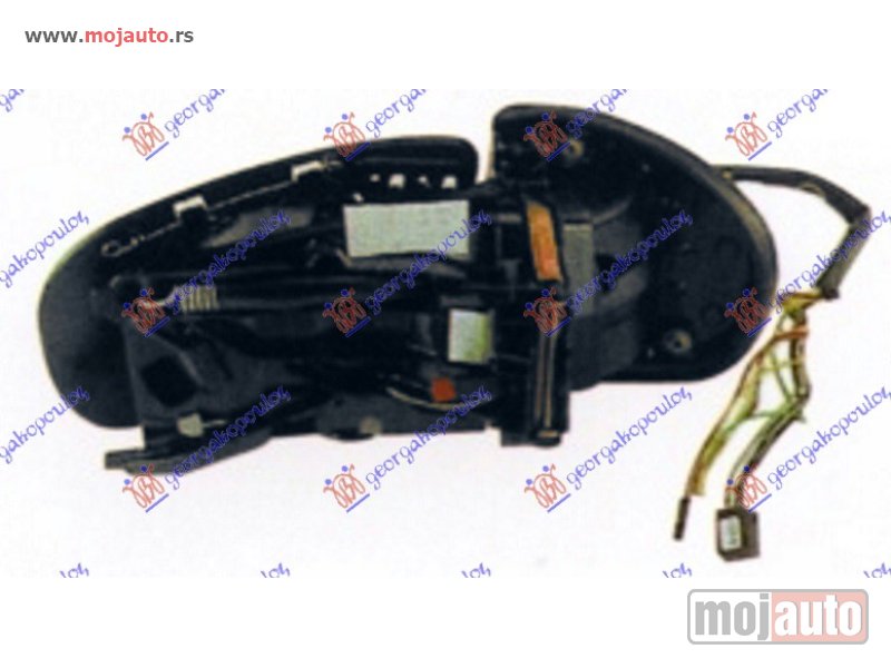 Glavna slika -  RETROVIZOR (BEZ POKLOPCA) ELEKTRICNI SA GREJACEM (ELEKTRO-SKLOPIV) (MEMORIJA) -06 (ASFERICNO STAKLO) Desno Mercedes e class (w211) 02-09 -dostupno - MojAuto