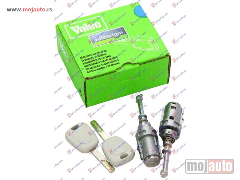 Glavna slika -  CILINDAR BRAVE PREDNJIH VRATA SA KLJUCEM (SET 2 KOM) (VALEO) Citroen c3 02-10 -nedostupno - MojAuto