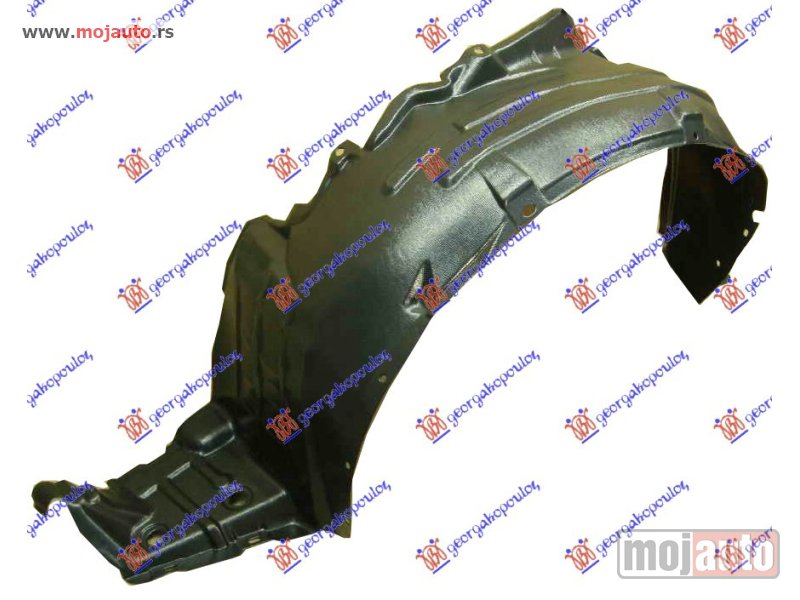 Glavna slika -  POTKRILO PLASTICNO Levo Nissan primera (p12) 02-08 -dostupno - MojAuto