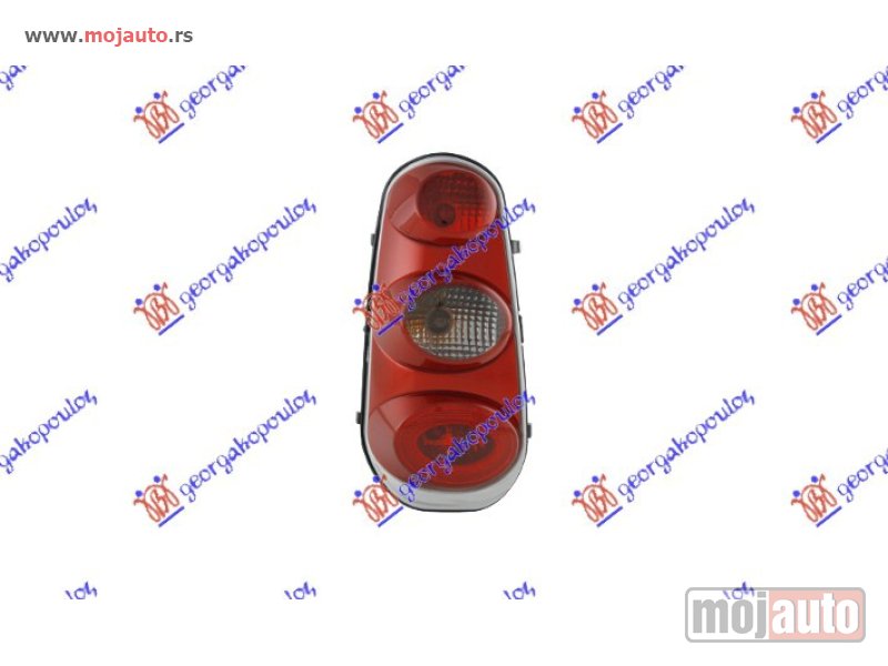 Glavna slika -  STOP LAMPA BELI MIGAVAC (BEZ OKVIRA) 02- (ULO) Levo Smart fortwo 98-07 -dostupno - MojAuto
