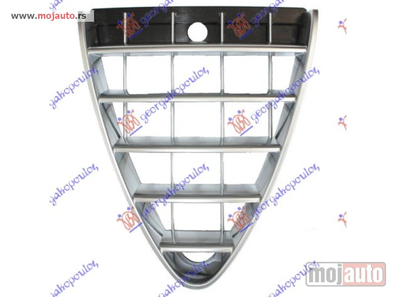 Glavna slika -  PVC MASKA CRNA/HROM 2007- Alfa romeo 147 00-10 -nedostupno - MojAuto