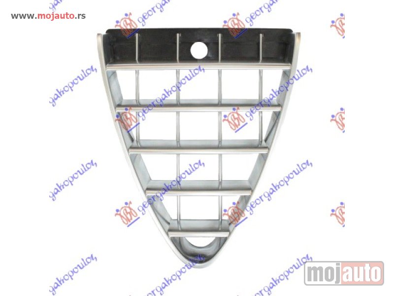 Glavna slika -  PVC MASKA CRNA/SREBRNA 2007- Alfa romeo 147 00-10 -dostupno - MojAuto