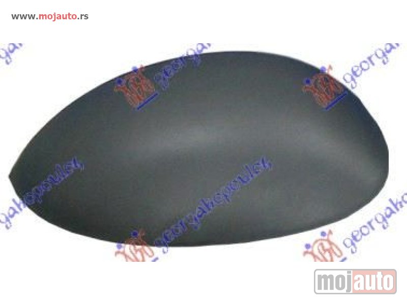Glavna slika -  POKLOPAC RETROVIZORA CRNI Desno Citroen c3 pluriel 03-10 -dostupno - MojAuto