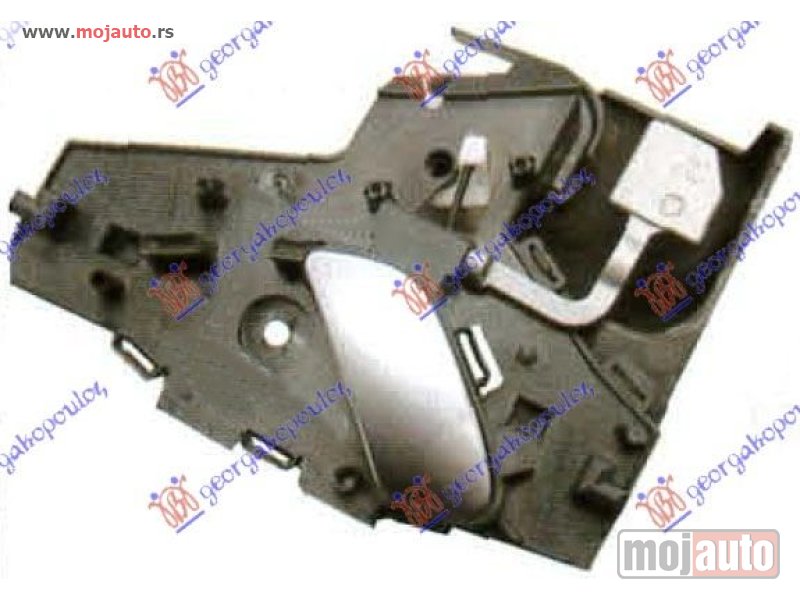 Glavna slika -  KVAKA ZADNJIH VRATA UNUTRASNJA HROM Desno Citroen c5 01-04 -dostupno - MojAuto