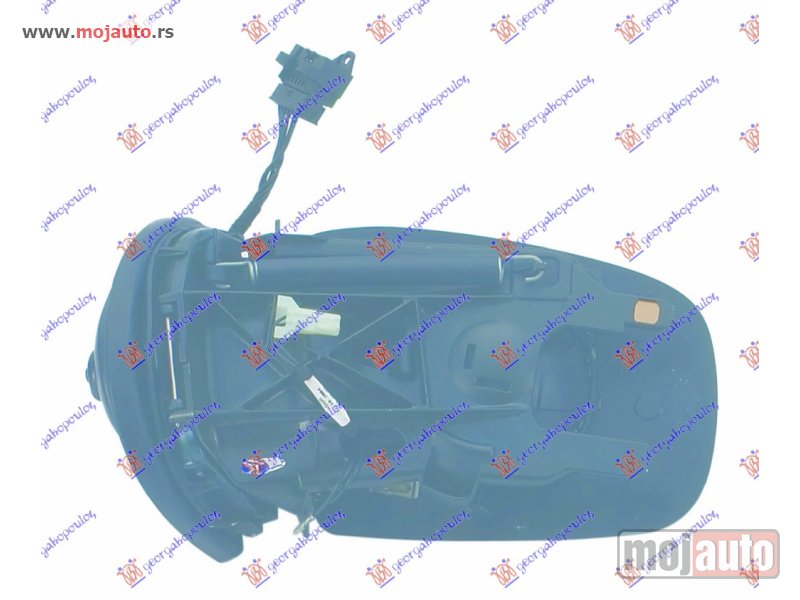 Glavna slika -  RETROVIZOR (BEZ POKLOPCA) ELEKTRICNI SA GREJACEM 02- (7 PIN) (A KVALITET) (ASFERICNO STAKLO) Levo Mercedes ml (w163) 98-05 -dostupno - MojAuto
