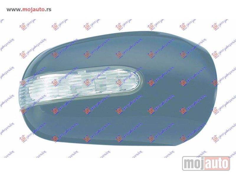 Glavna slika -  POKLOPAC RETROVIZORA PM SA MIGAVCEM 2002- Desno Mercedes ml (w163) 98-05 -dostupno - MojAuto